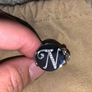 “N” ring size 7